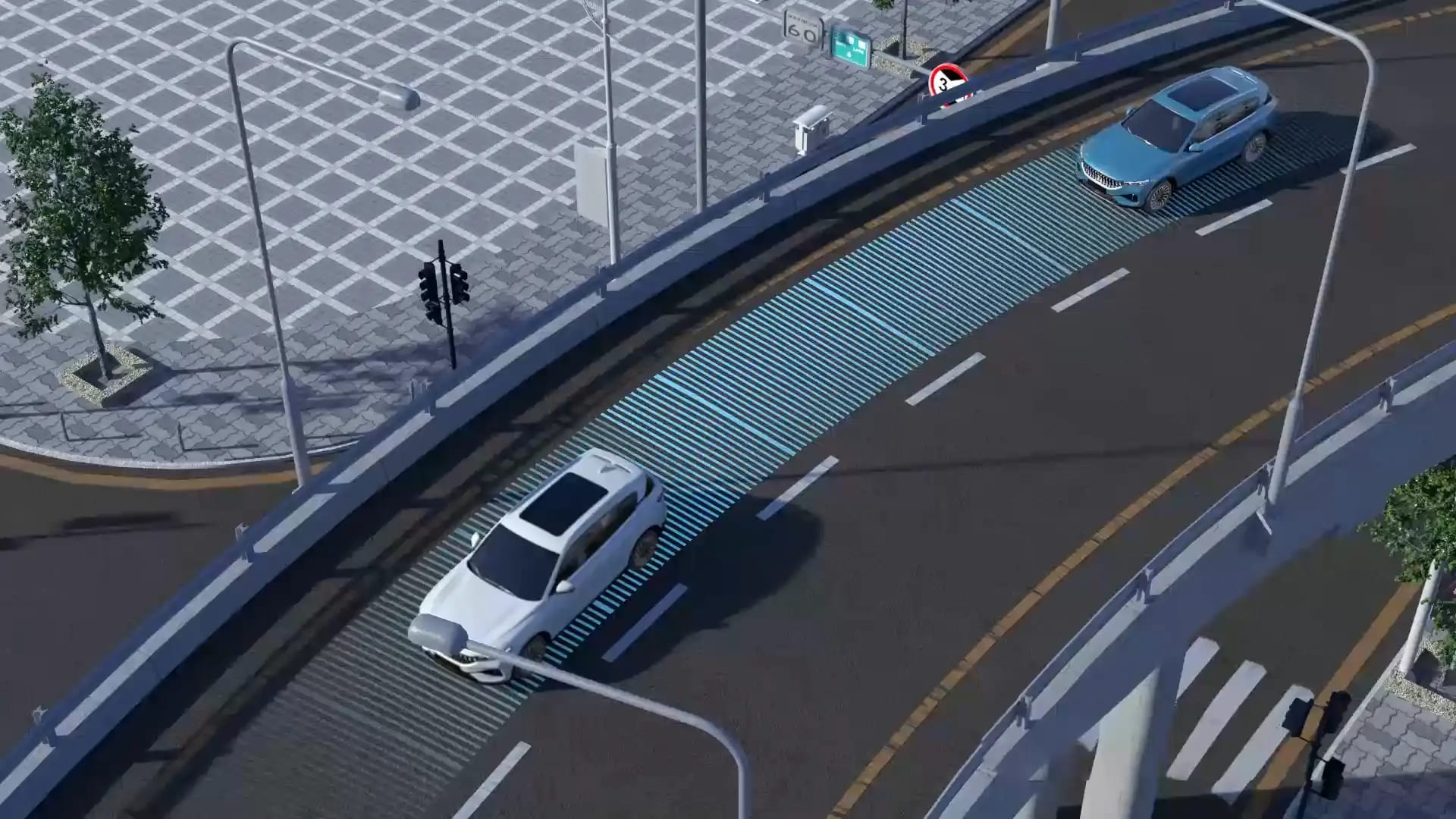 Voyah Free Cambio Corsia